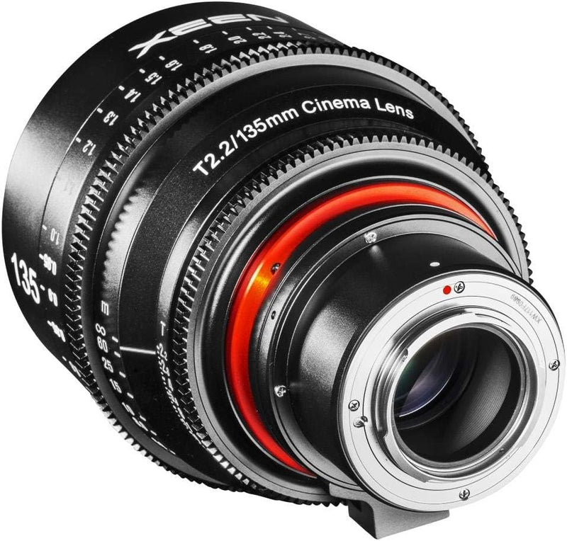 XEEN Cinema 135mm T2,2 MFT Vollformat Objektiv MF Cine Video Lens für hohe Auflösungen mit Follow Fo