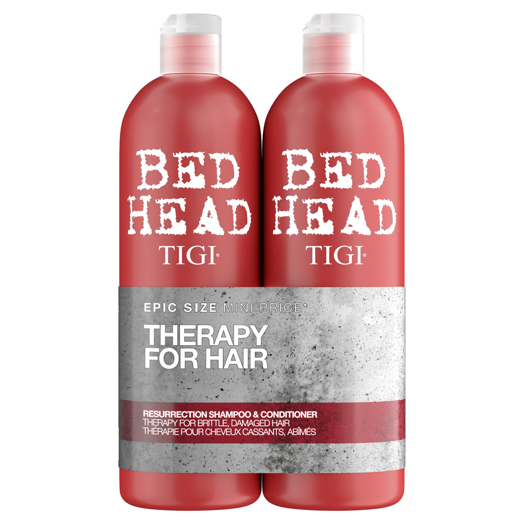 Bed Head by TIGI | Resurrection Shampoo und Conditioner Set | Haarpflege für sprödes und strapaziert