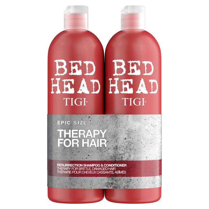 Bed Head by TIGI | Resurrection Shampoo und Conditioner Set | Haarpflege für sprödes und strapaziert