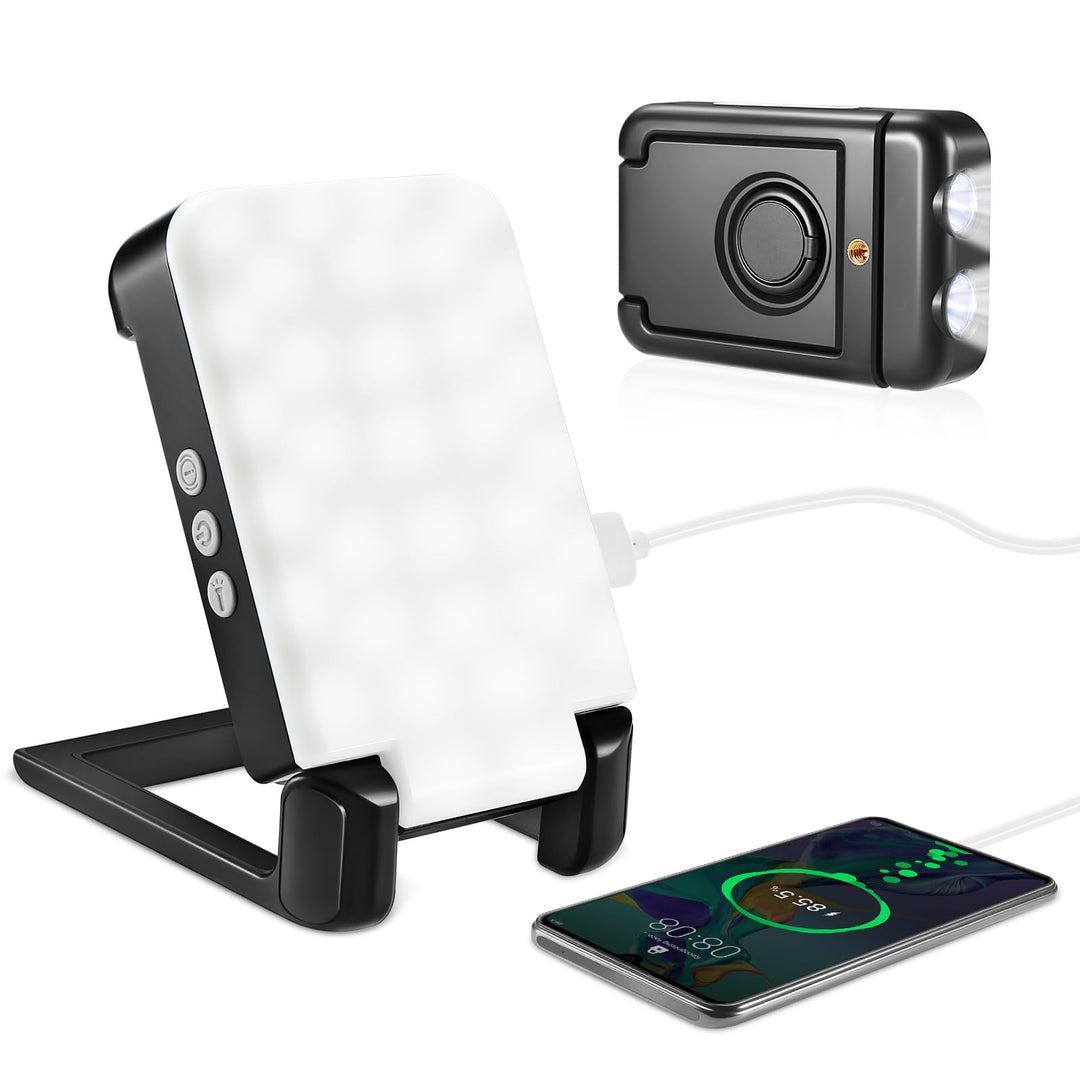 Therlan LED Campinglampe Aufladbar, Tragbare Camping Lampe, 7 Leuchtmodi 1200LM Superhell Zeltlampe