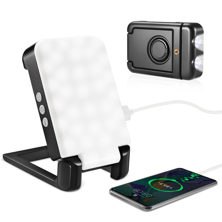 Therlan LED Campinglampe Aufladbar, Tragbare Camping Lampe, 7 Leuchtmodi 1200LM Superhell Zeltlampe