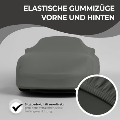 Car-e-Cover© Indoor Car Cover - Premium Autoabdeckung Perfect Stretch – Formanpassende, atmungsaktiv