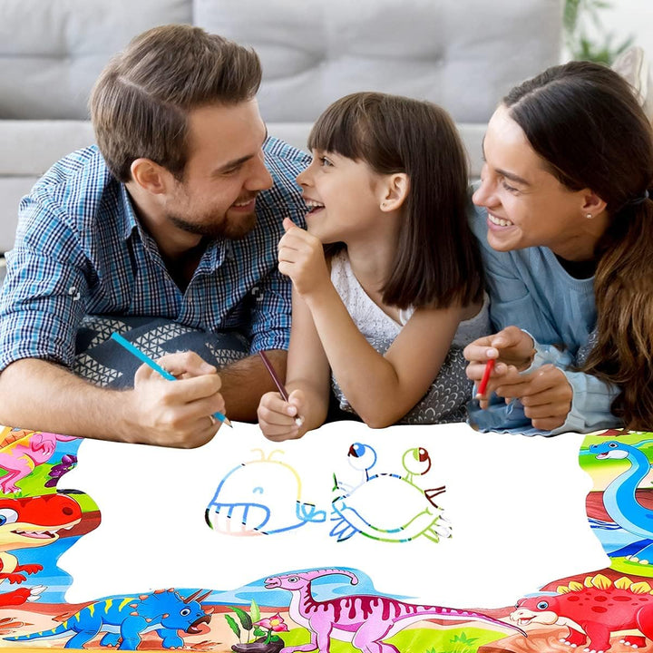 ALLCELE Wasser Doodle Matte Kinder ab 1 2 3 4 5 6 7 Jahre, Jungen Madchen Kinder Geschenke für Spiel