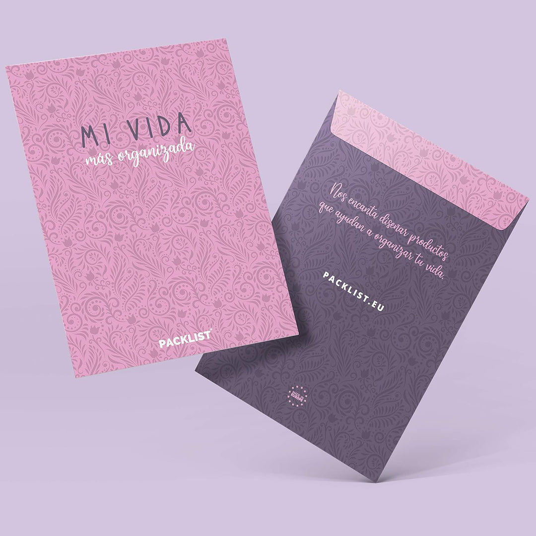 PACKLIST Planificador Semanal, Agenda Semanal. Organizador Semanal A4, Planning Escritorio - Weekly