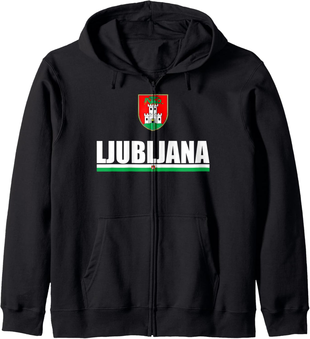 Flag Of Ljubljana Slovenia Souvenirs Republika Slovenija Kapuzenjacke