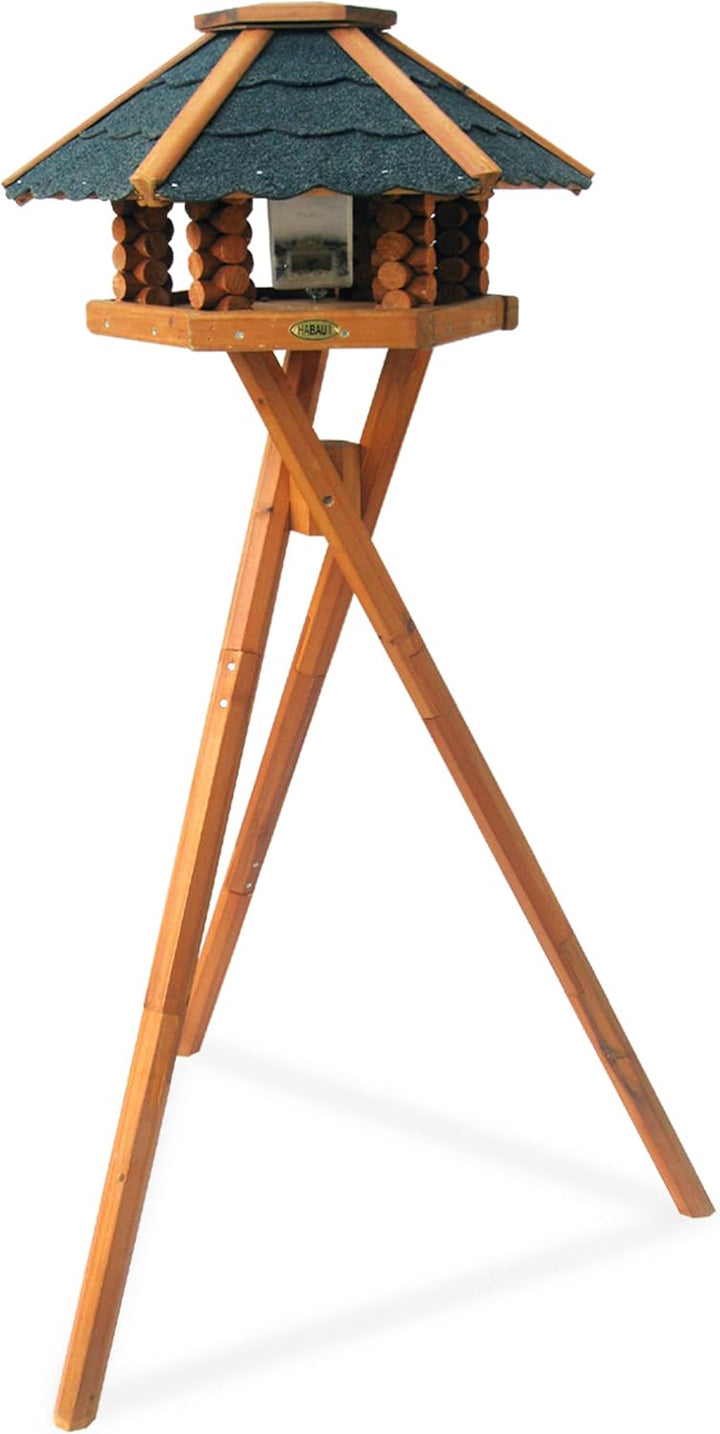 HABAU Vogelhaus "Schweden" mit Silo und Ständer