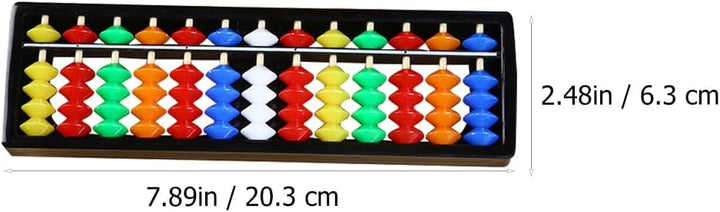 Toddmomy 2 Stücke Abakus Spielzeug Kinder Pädagogische Spielzeug Kinder Math Spielzeug Bunte Chinesi