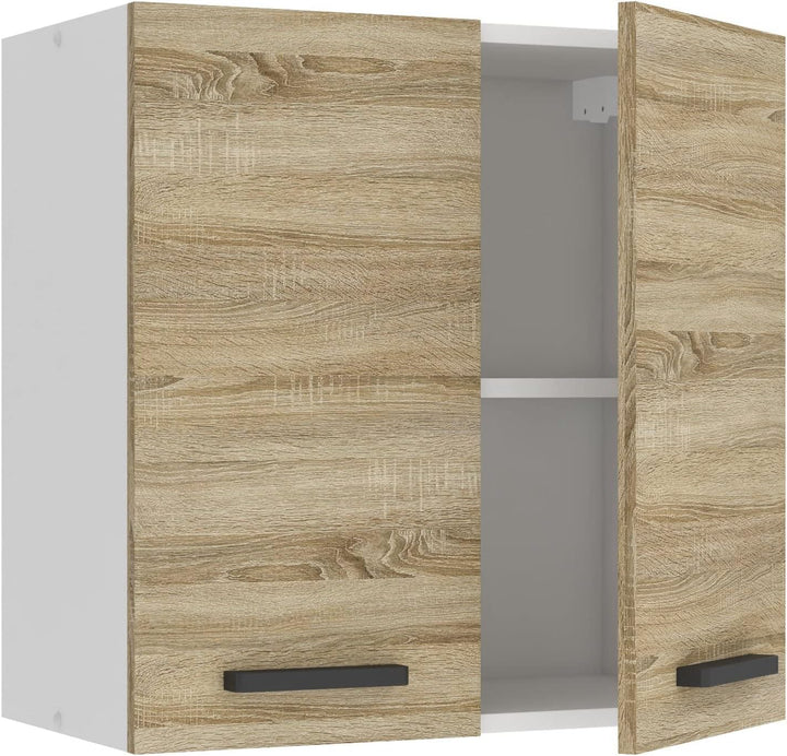 Belini Hängeschrank Küche, Küchenschränke SG2. Breite 60 cm. Oberschrank mit 2 Türen, Küchenhängesch