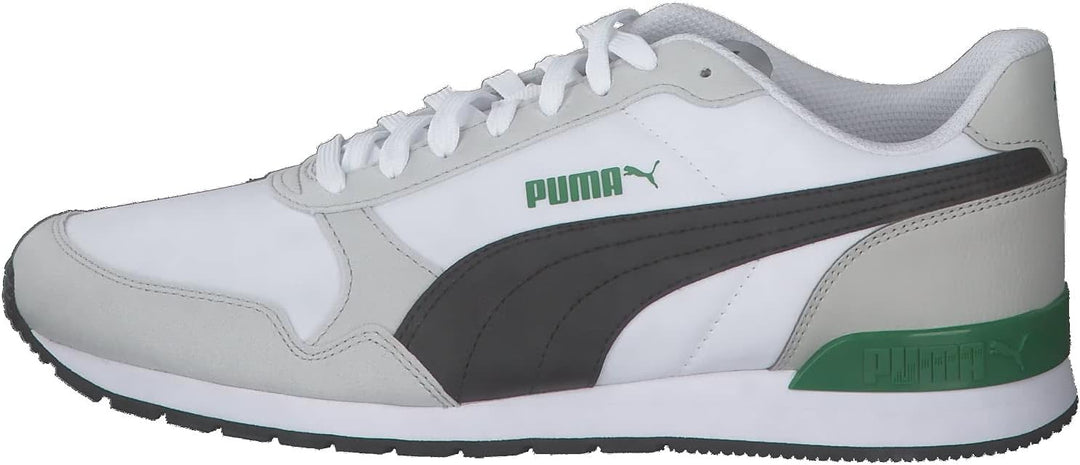 Puma St Runner V2 Nl Unisex-Erwachsene Cross-Trainer 36 EU V2 White Black Gray Violet, 36 EU V2 Whit