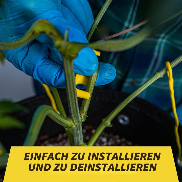BudTrainer BudClips 20 Stück,LST-Clips mit geringer Belastung,Universalgrösse,passend für jeden Zwei