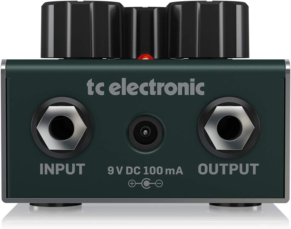 TC Electronic GAUSS TAPE ECHO Supergesättigtes Tape Echo-Pedal mit Mod-Schalter, Verzögerungs-, Sust