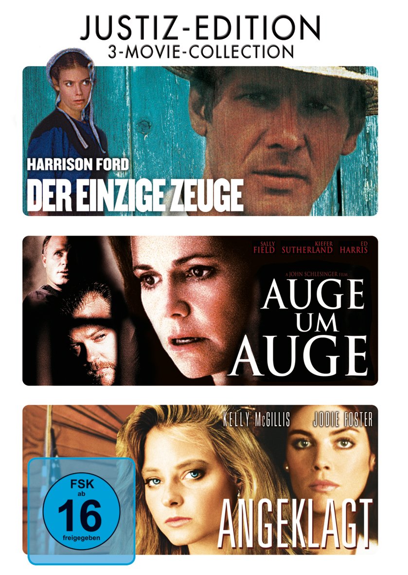 Der Einzige Zeuge / Auge Um Auge / Angeklagt [3 DVDs], DVD