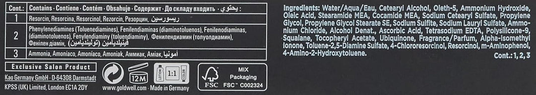 Goldwell Topchic Hair Color 6NN, 60 ml 6NN 60 ml (1er Pack), 6NN 60 ml (1er Pack)