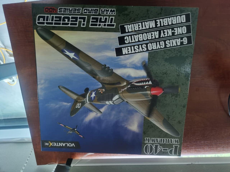 VOLANTEXRC RC Flugzeug Zero, 2,4 GHz ferngesteuertes Flugzeug RTF mit 2 Batterien und 6 Achsen Gyro