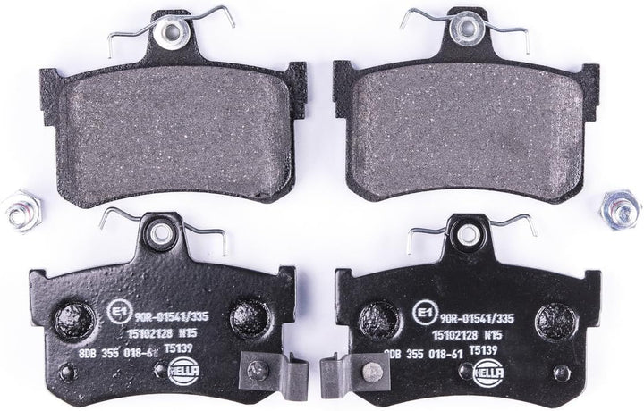 HELLA PAGID 8DB 355 018-611 Bremsbelagsatz - T5139 - Dicke/Stärke: 14.5mm - Bremssystem: Lucas - mit