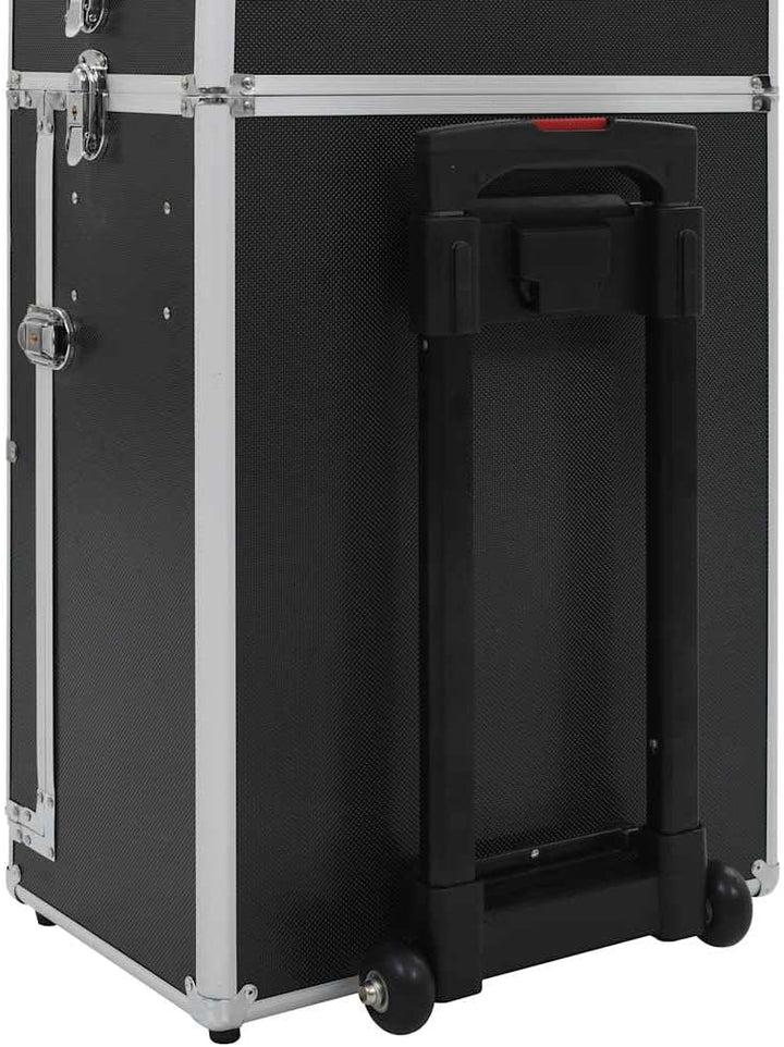 vidaXL Kosmetikkoffer mit 4 Etagen Schublade Beauty Case Schminkkoffer Friseurkoffer Schmuckkoffer T