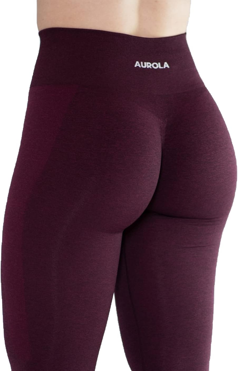 AUROLA Workout-Leggings für Frauen, Nahtlose Scrunch-Strumpfhose, Bauchkontrolle, Fitnessstudio, Fit
