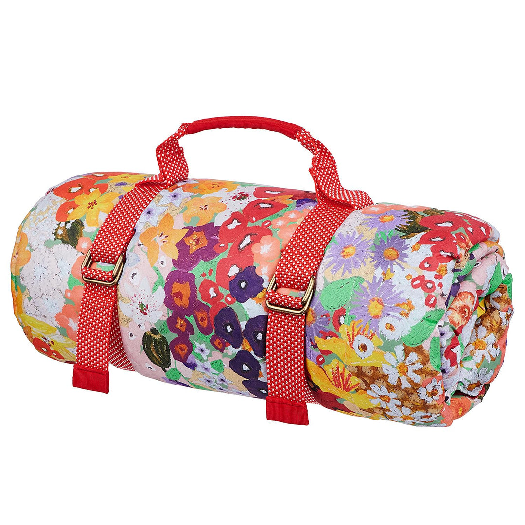 BUTLERS Picknickdecke 140x180 cm - Picnic Deluxe - Campingdecke Outdoor gefüttert | Liegedecke Stran