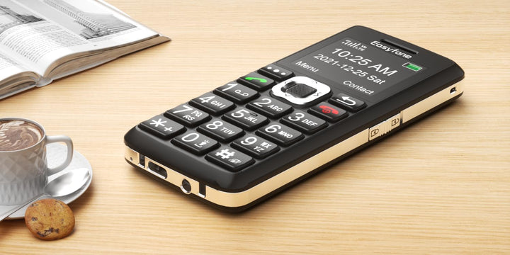 Easyfone T200 4G Mobiltelefon Tastenhandy ohne Vertrag für Senioren und Kinder mit Taschenlampe - FM