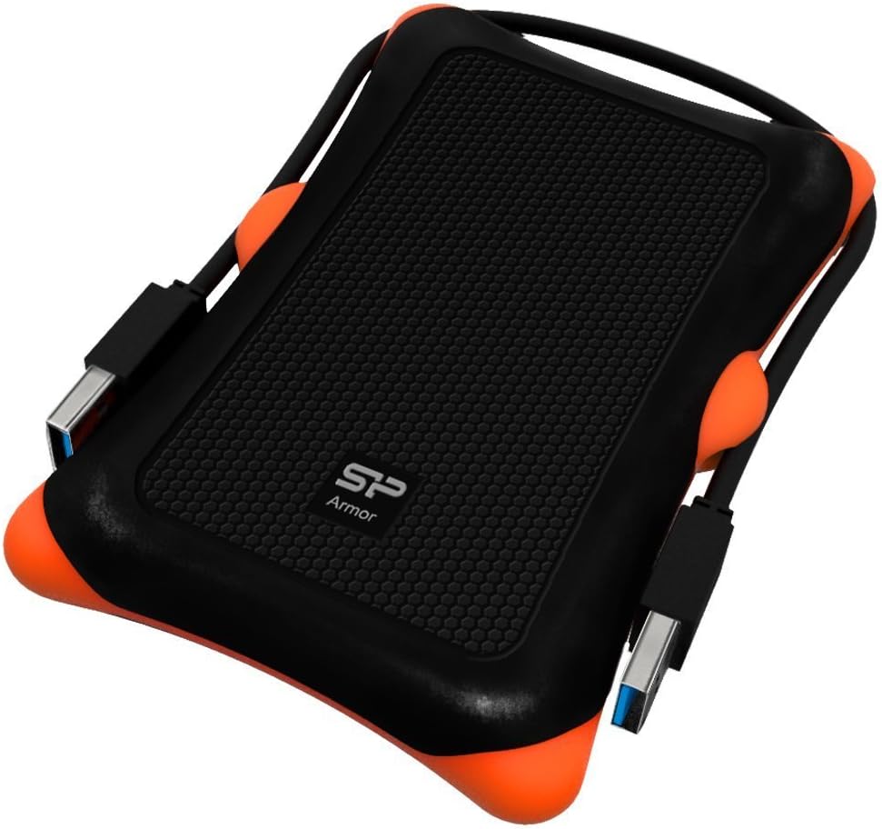Silicon Power Amor A30 Anti-Shock 1 TB externe Anti-Shock Festplatte (6,4cm, 2,5") 1 TB Stossfest, 1