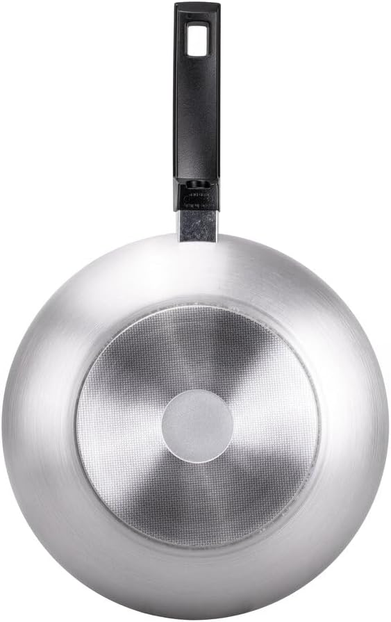 Moneta Innova Wok 1m 28 cm, FineGres Naturbeschichtung (kein PFAS), auch für Induktion, 100% Made in