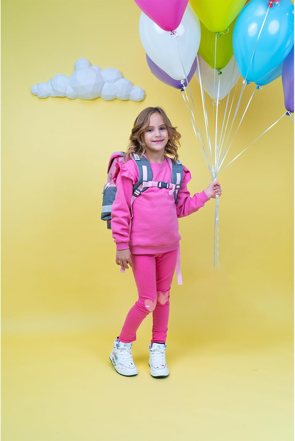 Belmil Classy Schulranzen Set 4 - teilig (403-13/AG/S) Elegant, Elegant