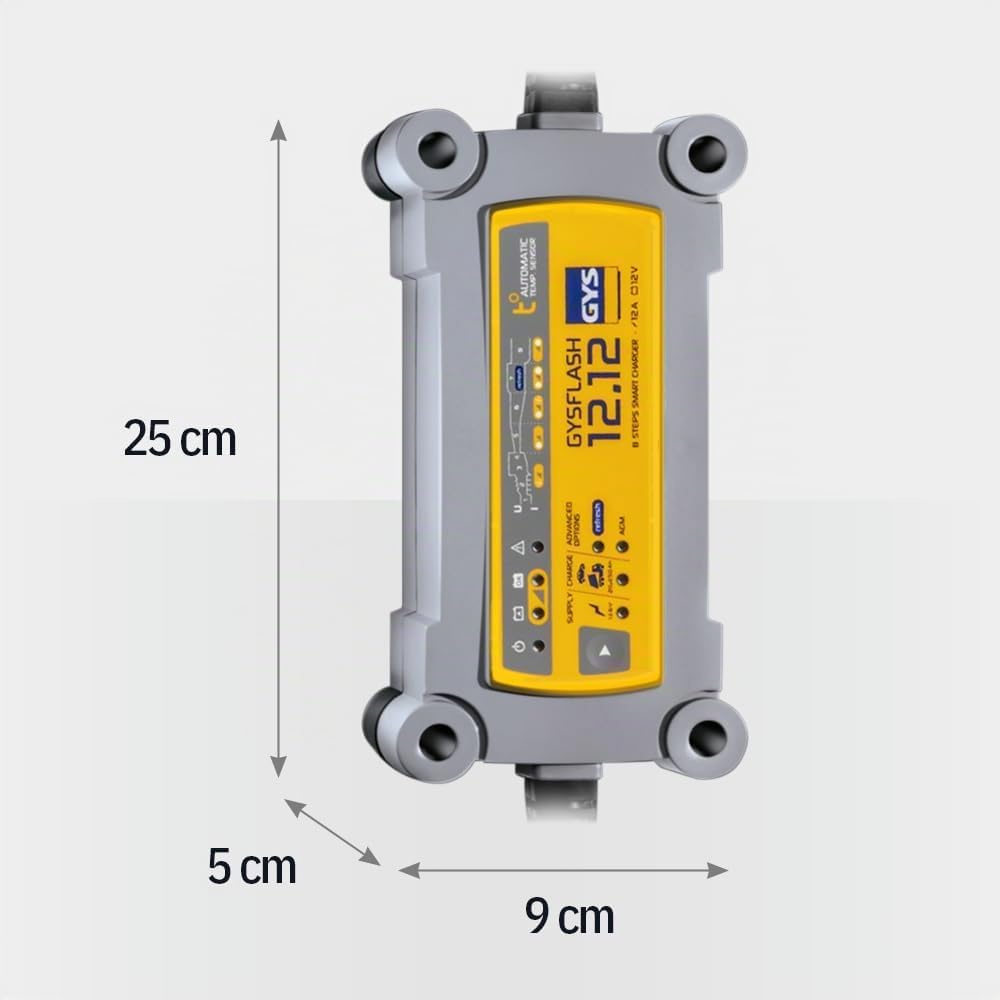 GYS GYSFLASH 12.12 029392 Automatikladegerät 12 V 12 A