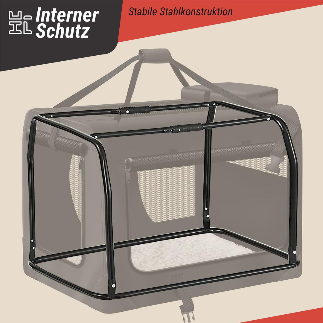 Hunde-Transportbox Tier Hundebox Transporttasche faltbar Hundetasche Haustier-Transport Atmungsaktiv