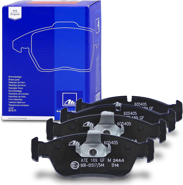 ATE Bremsenset Vorderachse inkl. Bremsscheiben vorne Ø 300 mm belüftet und Bremsbeläge vorne + Versc