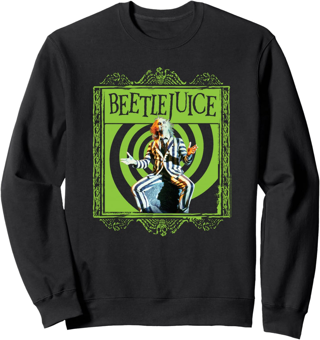 Beetlejuice Swirl Sweatshirt