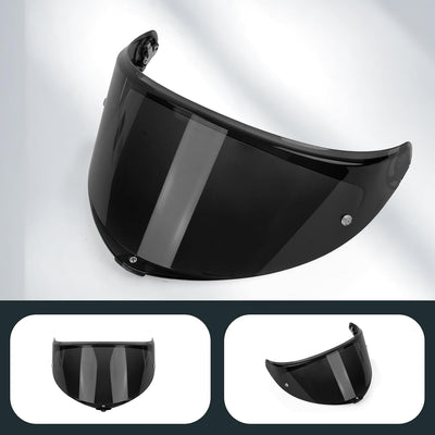 psler Helmvisier für K6 K6s, Helmgesichtsschutz Getöntes Visier Motorradhelm Zubehör Ersatz für K6 K