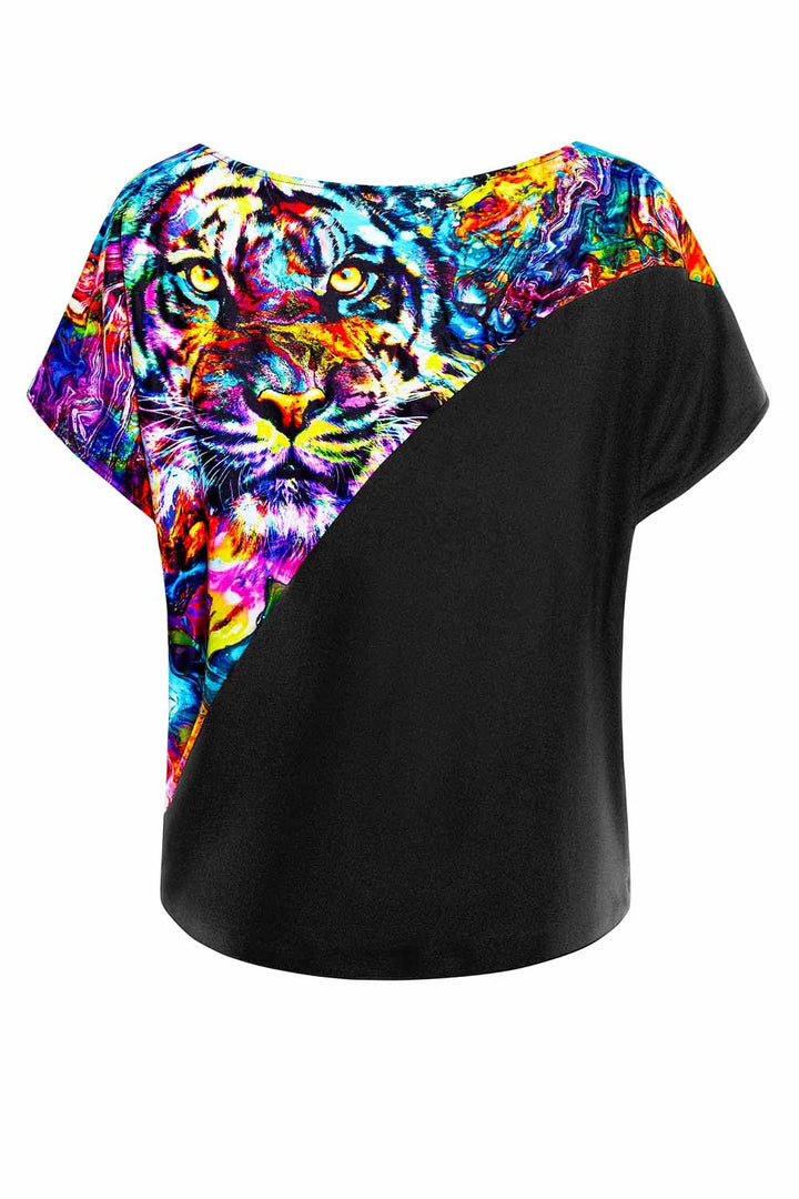 WINSHAPE Damen Functional Light and Soft Dance-top Dt108ls, Dance Style T-Shirt XS Mehrfarbig, XS Me