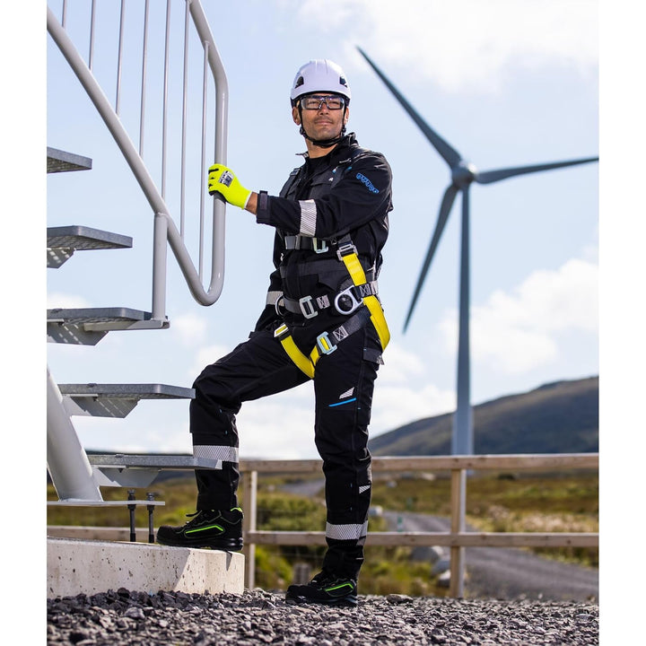 Portwest - Ultra 3 Point Full Body Fall Arrest Harness - Red - XL-2XL XL-XXL schwarz/orange, XL-XXL