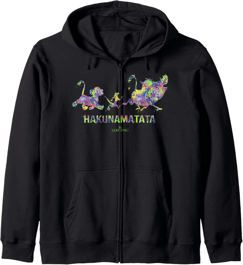 Disney The Lion King Splatter Silhouette Kapuzenjacke