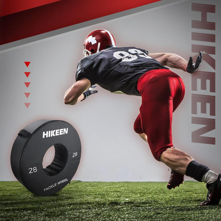 Hikeen Football Tackle Wheel Dummy: Dichterer Weicherer Schaum Tackling-Dummy für Jugend-Football, 2