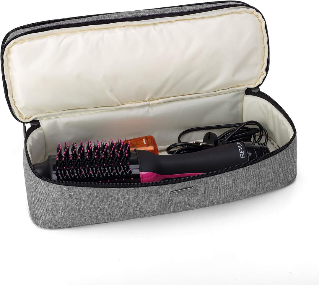 Teamoy Aufbewarhungstasche für Warmluftbürste Haartrockner, Glättender Styler Tragetasche, Reisetasc