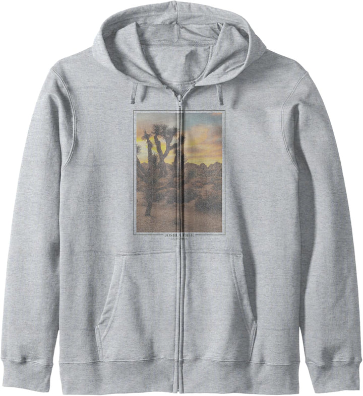 Trendy Joshua Tree Photo Kapuzenjacke