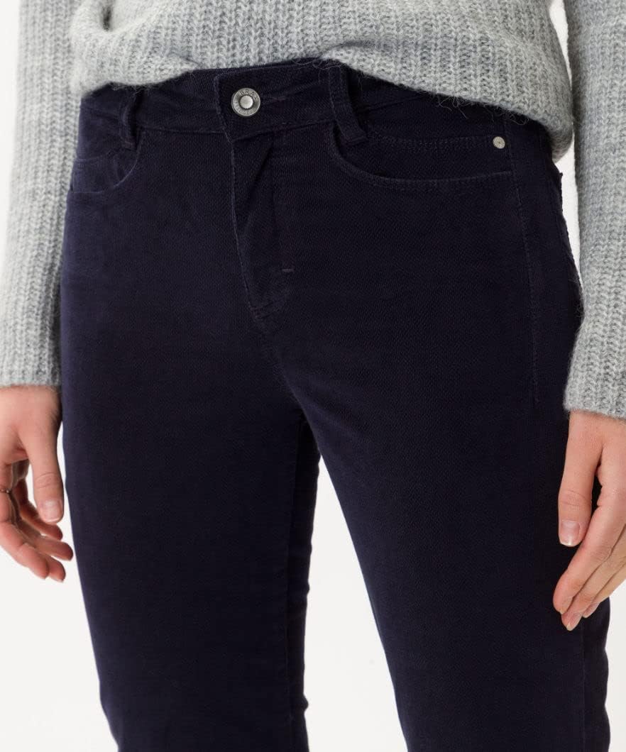 BRAX Damen Style Shakira S Structure Velvet Hose