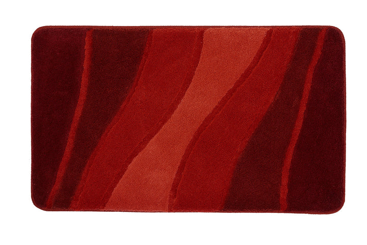 Meusch 2322468360 Badteppich Ocean, 60 x 100 cm, granat 60 x 100 cm Granat, 60 x 100 cm Granat