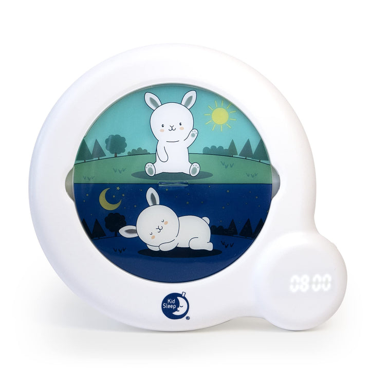 Pabobo CK0042-KSCE-WHITE Stupid Essential Day-Night-Bildungs-Digitalwecker, Weiss, Weiß