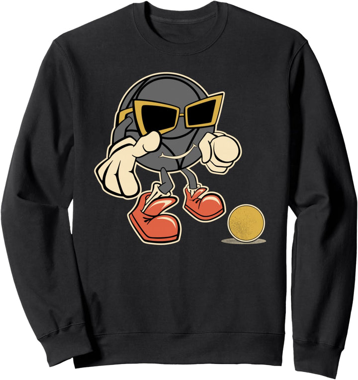 Pétanque Kugeln Outfit zum Boulen für Petanque Spieler Sweatshirt