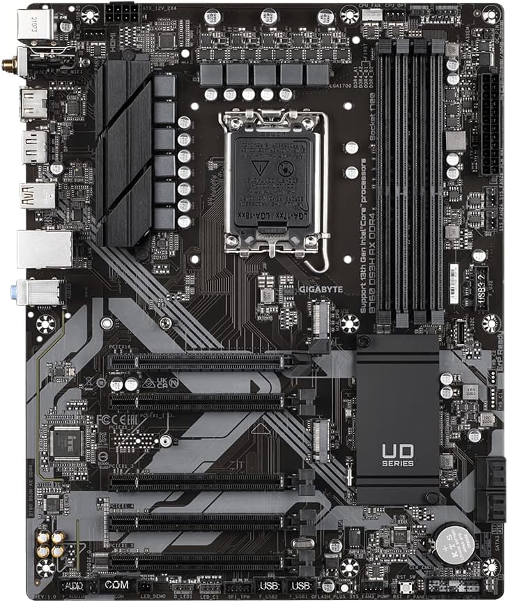 PagrindinÄ— plokštÄ— MB B760 S1700 MATX/B760M G X AX DDR4 GIGABYTE