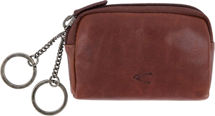 camel active Como Herren Schlüsseletui Schlüsseltasche Leder Mittelgross M Cognac, M Cognac