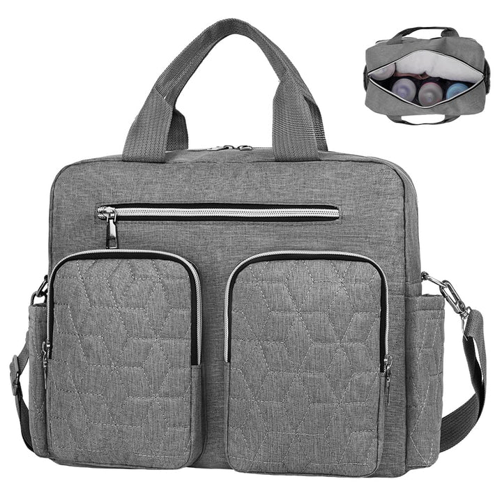 Wickeltasche Tote Baby, Wickeltasche Grosse Babytaschen mit isolierten Taschen und Trocken-/Nass-Tre