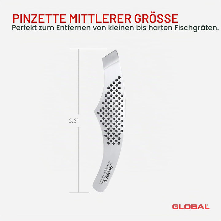 Global GS-29 Fischgrätenpinzette, 12 cm