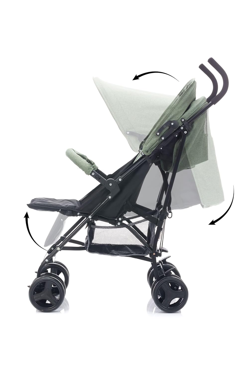 Fill Buggy Sprinter/Kinder Buggy bis 15 kg mit Liegefunktion/Kinderwagen klein zusammenklappbar/Bugg
