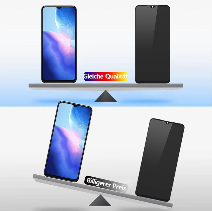 RongZy Kompatibel mit Samsung Galaxy A13 4G SM-A137F SM-A135 Ersatz Bildschirm LCD Display und Touch