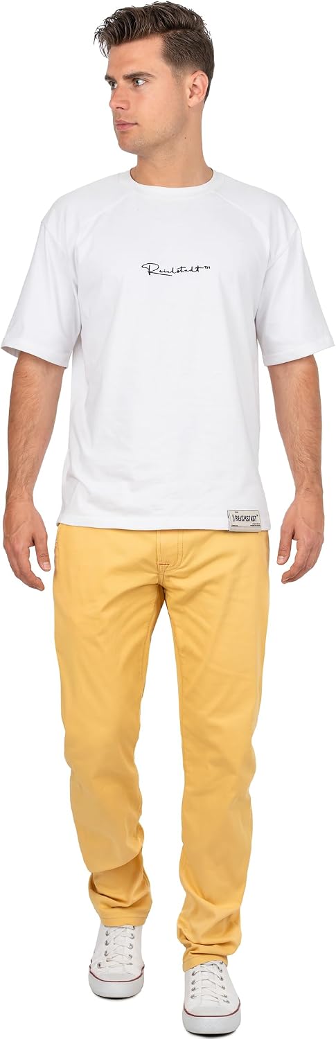 Cipo &amp; Baxx Herren Stoffhose – Slim Fit &amp; Regular Fit | Stretch Baumwoll-Mix | Atmungsaktiv &amp; Bequem