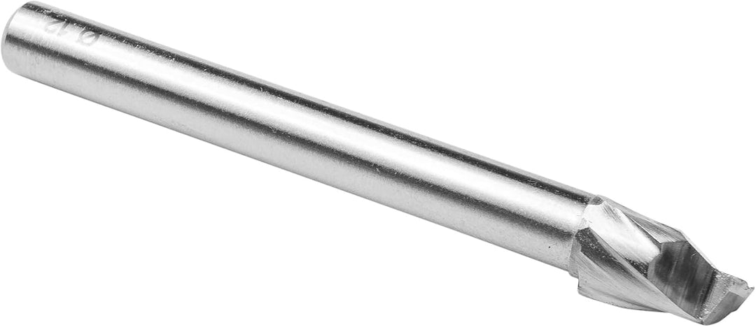 ENT 30011 Spiral-Bohrnutenfräser HS, Schaft (S) 8 mm, Durchmesser (D) 12 mm, NL 14 mm, Z1, GL 80 mm