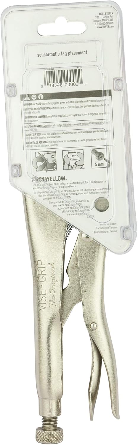 Irwin Vise Grip 10LW Maul-Gripzange 250 mm, Spannbereich 16-28 mm, 02